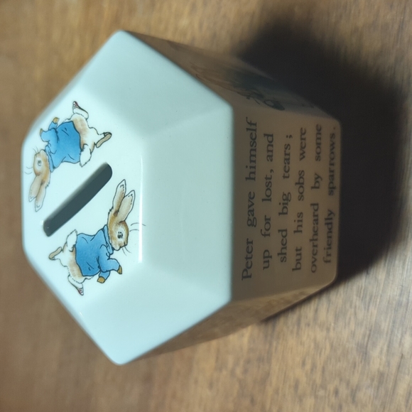 Wedgwood Other - WEDGWOOD of Etruria Beatrix Potter Peter Rabbit Bank